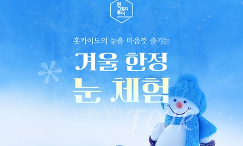 잊지 못할 설경! 비에이 소규모 눈체험 투어 후기