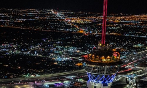 라스베이거스 스트라토스피어 전망대, 짜릿한 야경과 아찔한 높이!