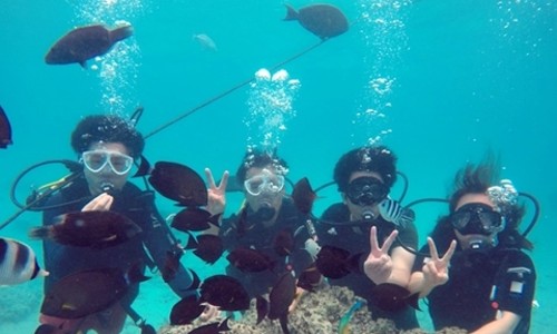 괌 피쉬아이 체험 다이빙 후기! 초보도 OK, 인생샷 보장!