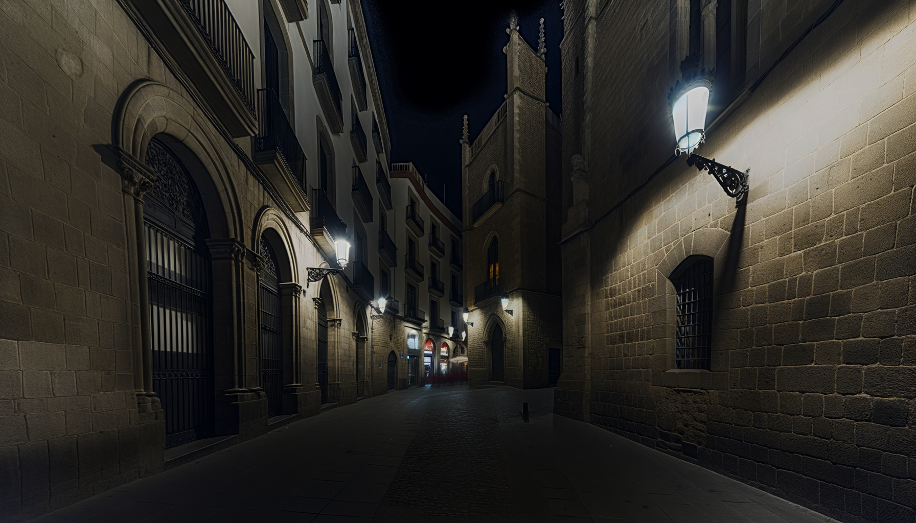 바르셀로나의 밤, 고딕 지구 골목길을 걷다: 낭만적인 야간 산책 투어 후기