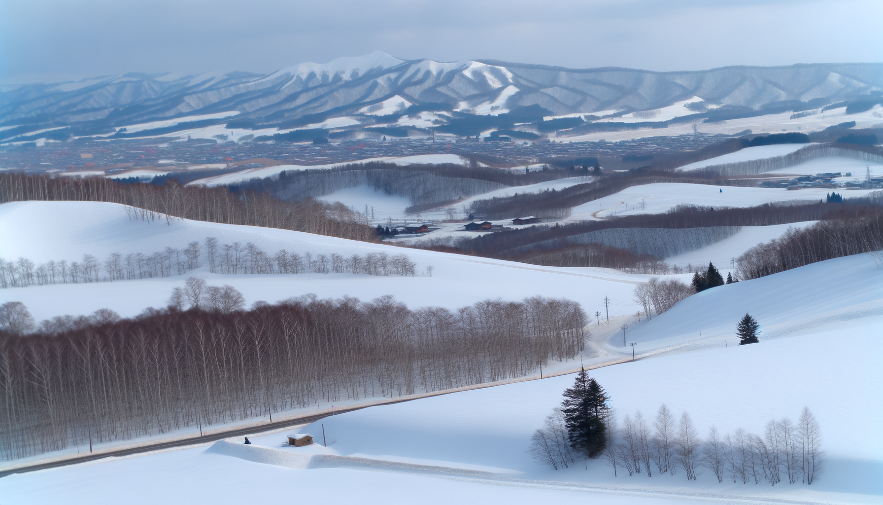 홋카이도 겨울, 준페이 에비동과 설경을 만끽한 소규모 버스투어 후기!