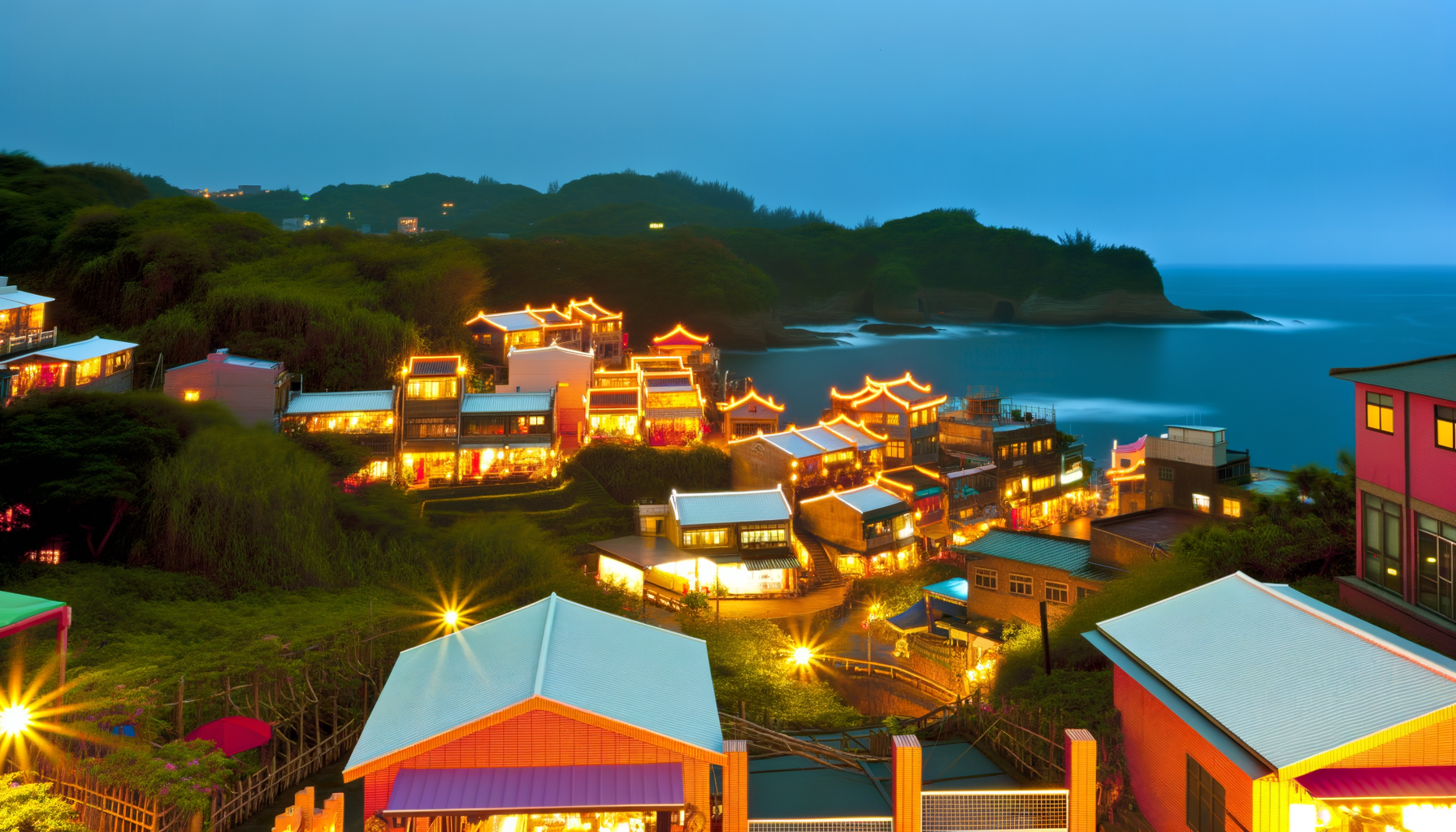 12시 출발! 예스폭지 야경투어, 하루 만에 대만 핵심 정복!