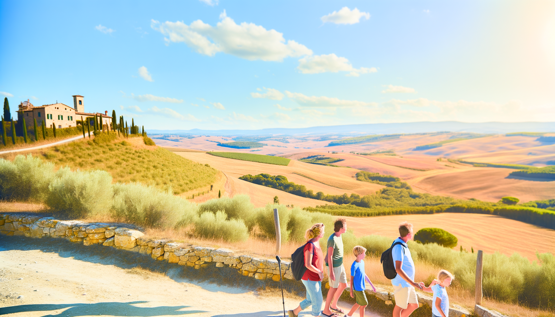 엔터감성 토스카나 투어: 윈도우 배경 속으로 힐링 여행!